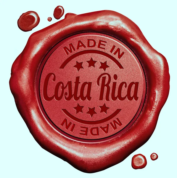 Made in Costa Rica — Stock Photo, Image