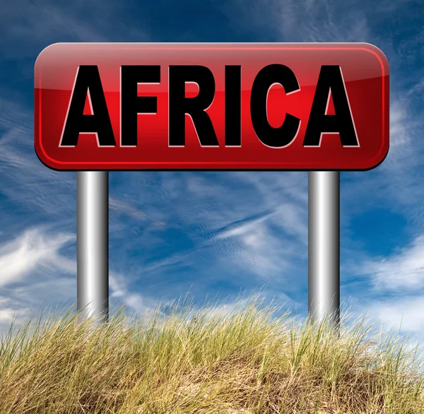 Firma Africa — Foto Stock