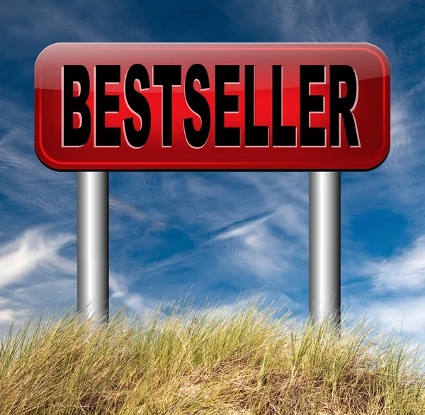 Bestseller tecken — Stockfoto