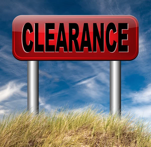 Final stock clearance sale — Stock Photo, Image