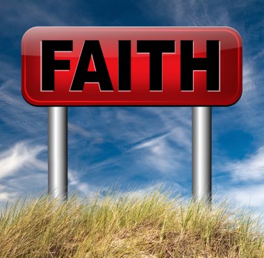 Faith and trust clipart