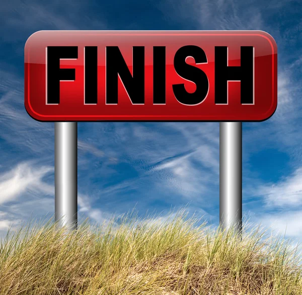 Finish line — Stock Photo, Image