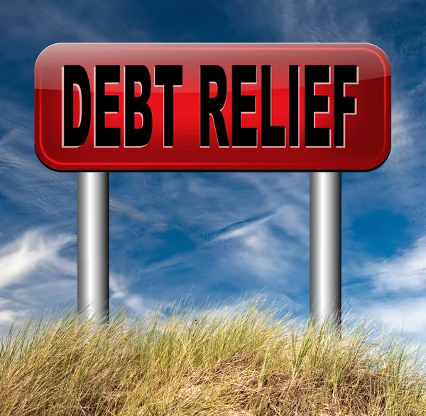 Riduzione del debito — Foto Stock