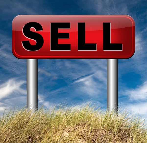 Vender online — Fotografia de Stock