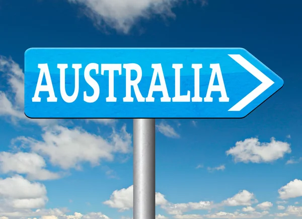 Australia sign — Stock Photo, Image