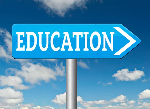 Education sign — Stock Photo, Image