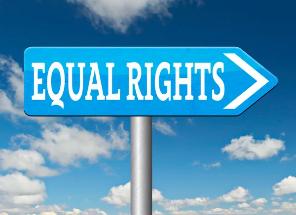 Equal rights — Stock Photo, Image