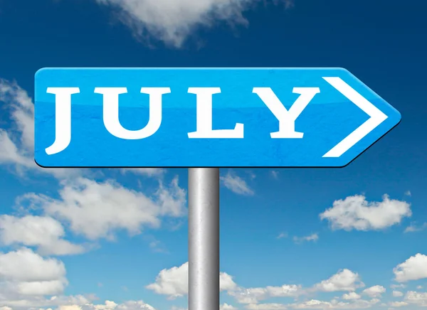 Juli volgend jaar — Stockfoto