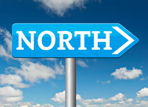 North sign — Stock Photo, Image