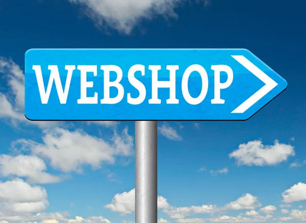 Webshop 온라인 쇼핑 — 스톡 사진