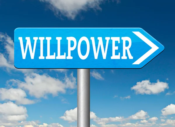 Will power — Stock Photo, Image