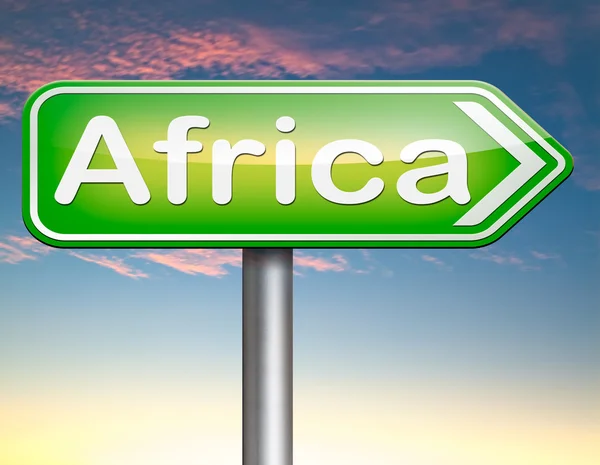 非洲标志 — 图库照片