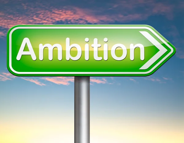 Ambition think big set — Stock Photo, Image