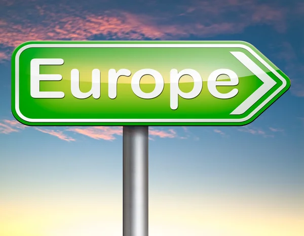 Europa-Zeichen — Stockfoto