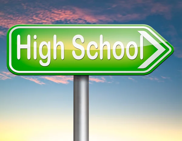 High School — Stock Photo, Image