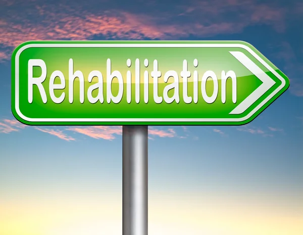 Signo de rehabilitación — Foto de Stock