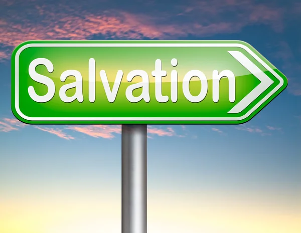 Salvation sign — Stock Photo, Image