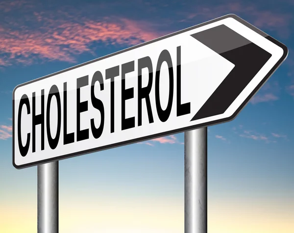 Vysoký cholesterol — Stock fotografie