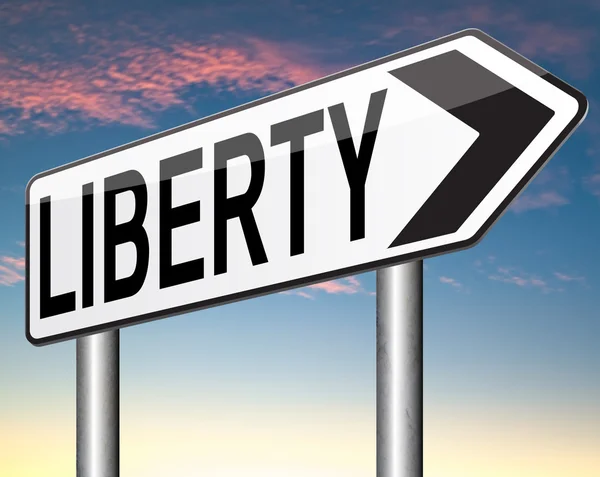 Liberty sign — Stock Photo, Image