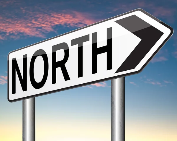 North znamení — Stock fotografie