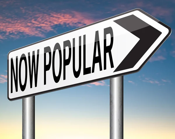 Populära nu trend — Stockfoto