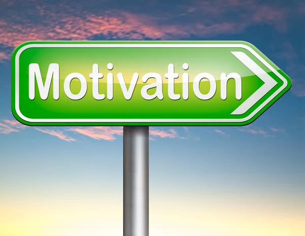 Motivation sign — Stock Photo, Image