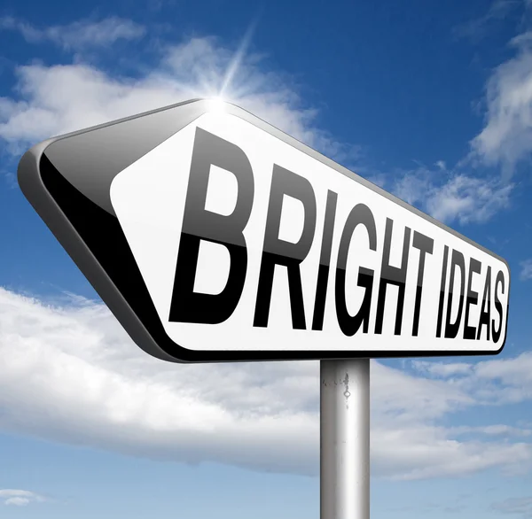 Bright ideas — Stock Photo, Image