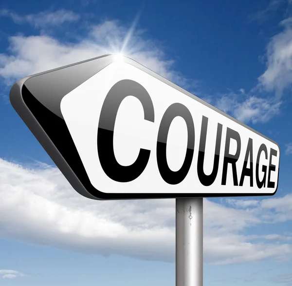 Courage no fears — Stock Photo, Image