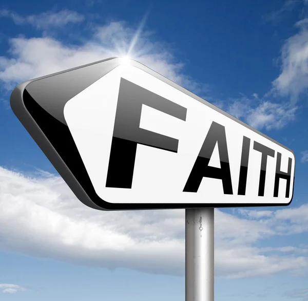 Faith and trust — Stock Photo, Image