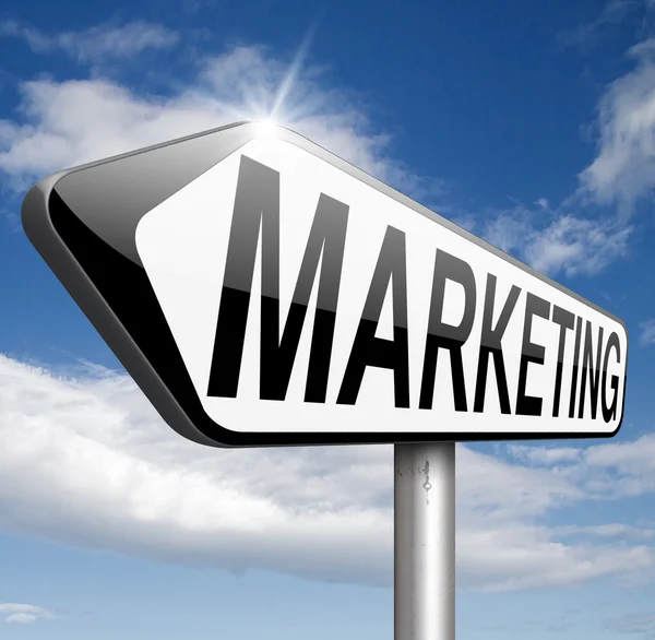 Marketing plan — Stock Photo, Image