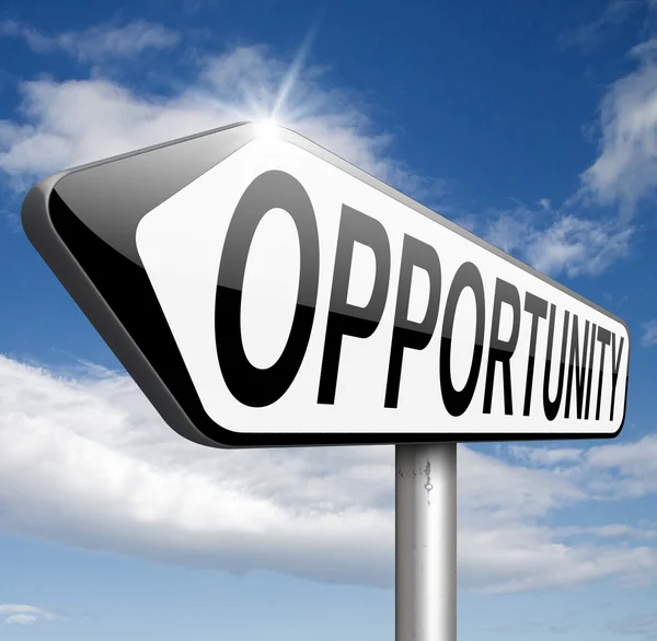 Opportunity sign — Stock Photo, Image