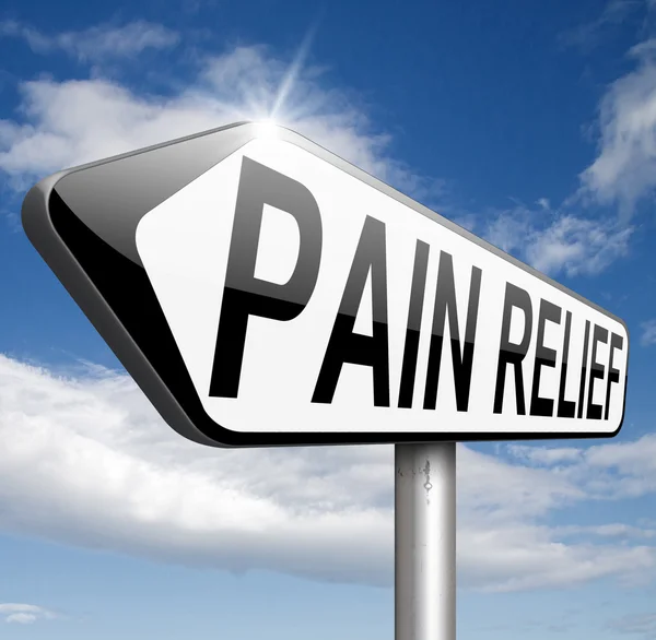 Pain relief — Stock Photo, Image