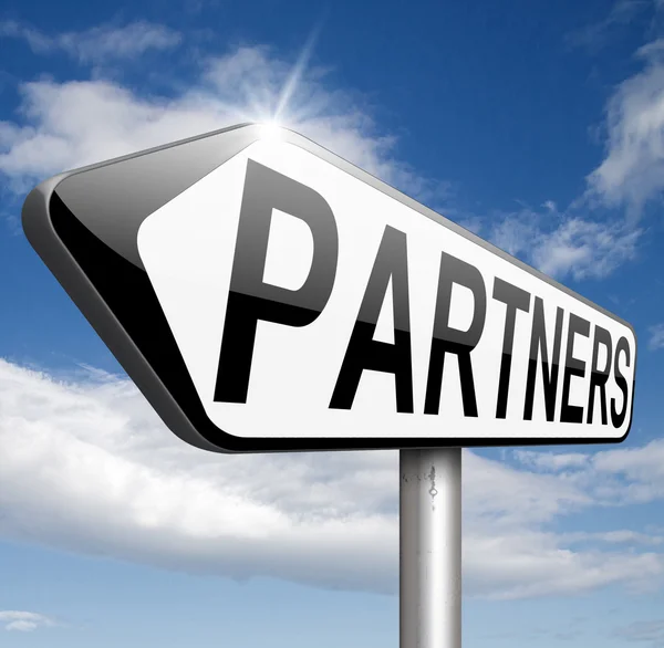 Zakelijke partners — Stockfoto