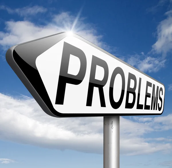 Problems solved finding solutions — Stock Photo, Image