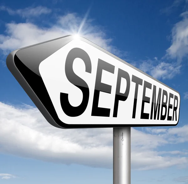 September sign