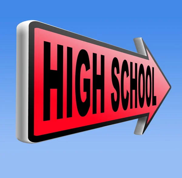 High School — Stock Photo, Image