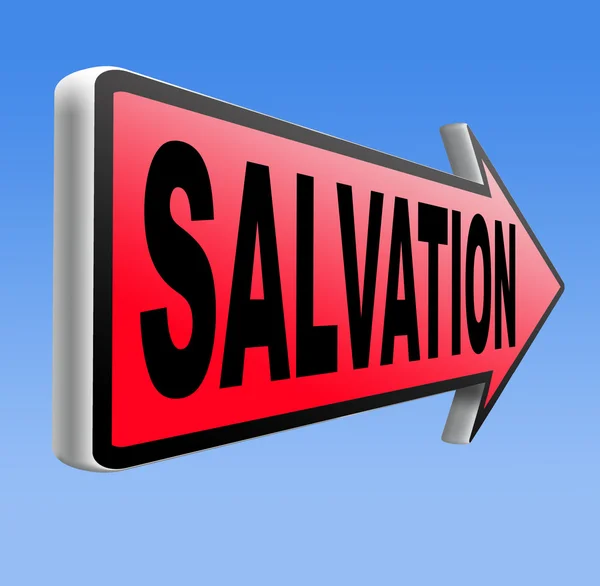 Salvation sign — Stock Photo, Image