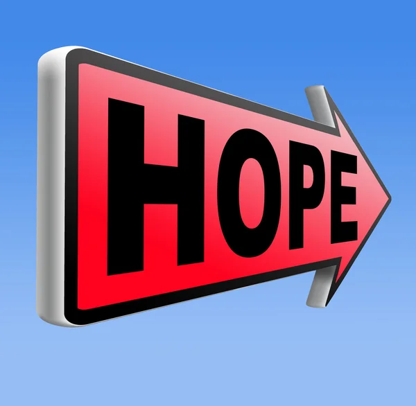 Hope sign — Stock Photo, Image