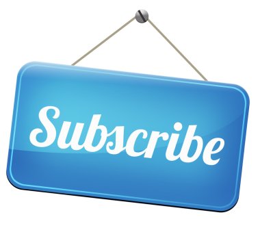 Subscribe here clipart