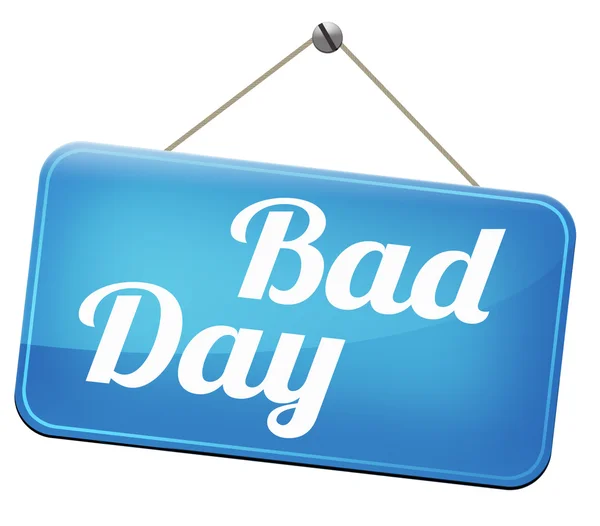 Bad day — Stock Photo, Image