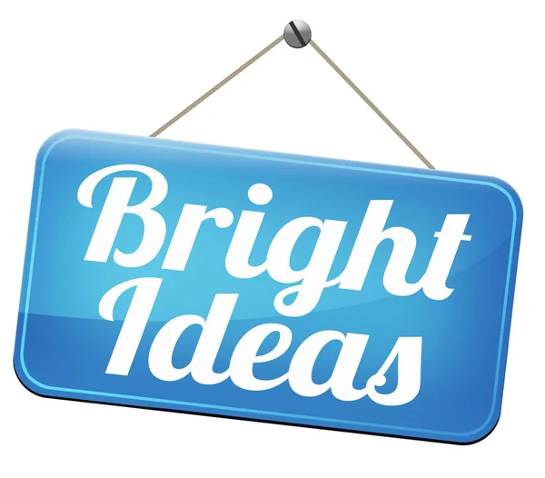 Bright ideas — Stock Photo, Image