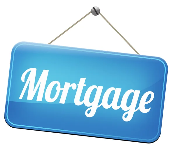 Mortgage sign — Stock Photo, Image