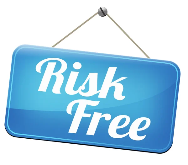 Risk free — Stock Photo, Image