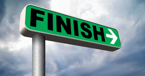 Finish line — Stock Photo, Image