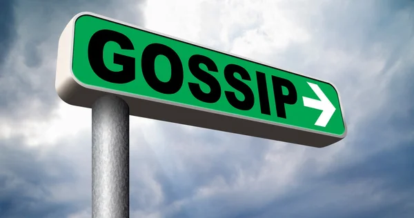 Gossip and rumors — Stock Photo, Image