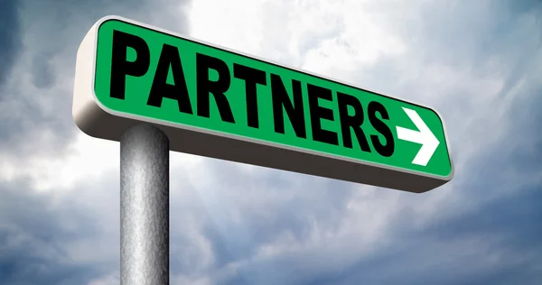 Zakelijke partners — Stockfoto