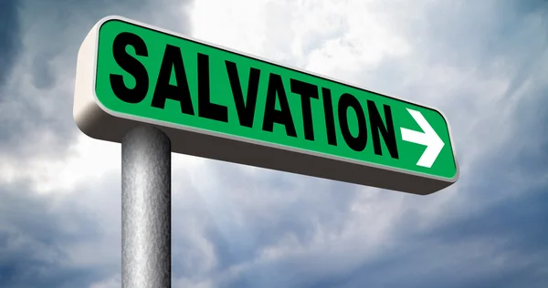 Salvation sign — Stock Photo, Image
