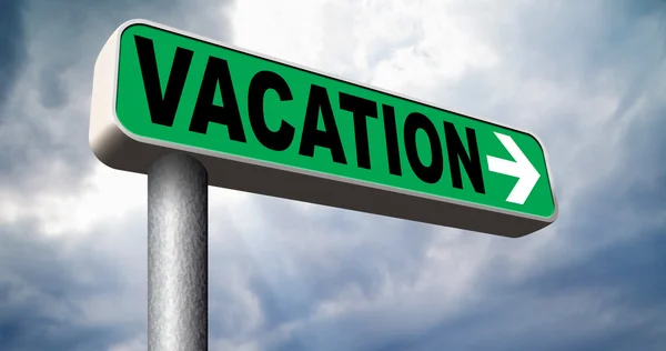 Vacation destination — Stock Photo, Image