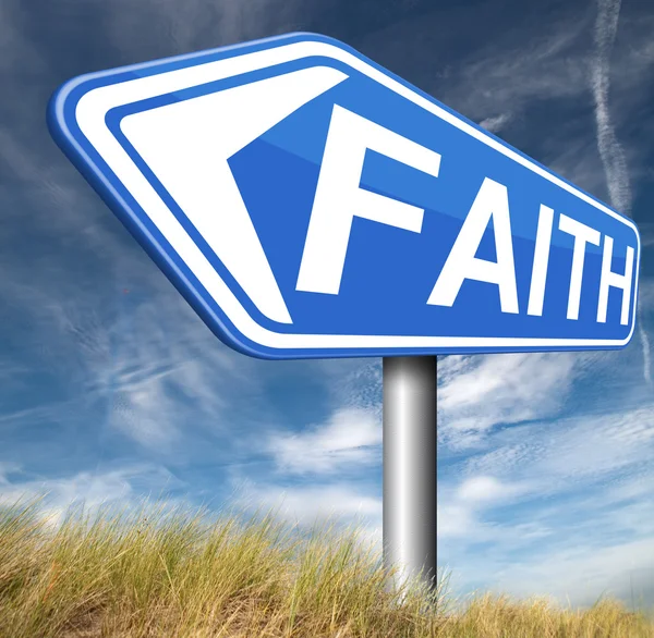 Faith and trust — Stock Photo, Image