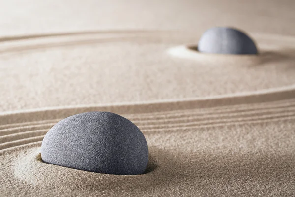 Pureza zen jardim de meditação — Fotografia de Stock